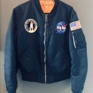 GENUINE NASA MA-1 ASTRONAUT BOMBER JACKET - UNISEX